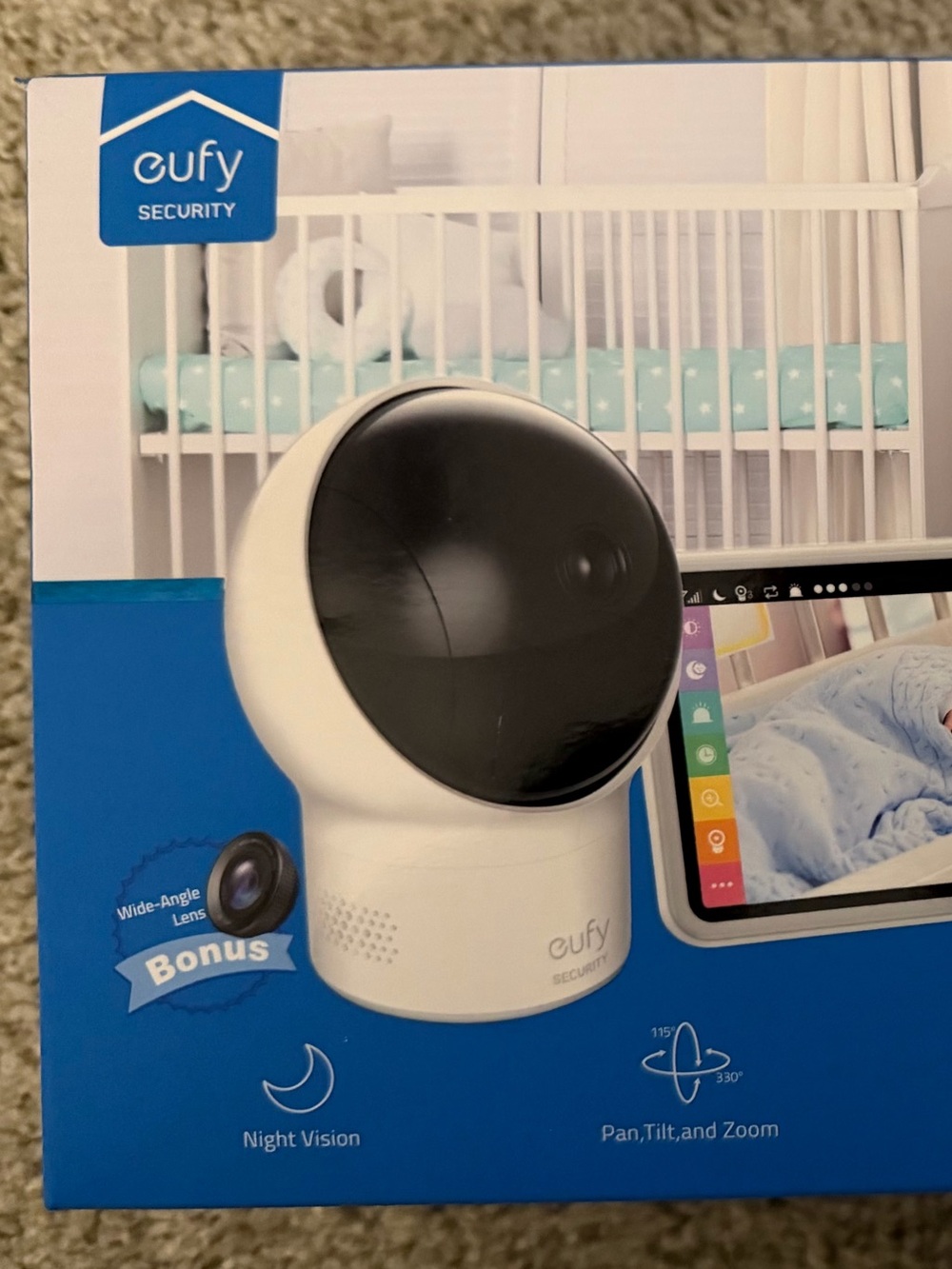 Eufy SpaceView HD Wireless Baby CAMERA ONLY - White